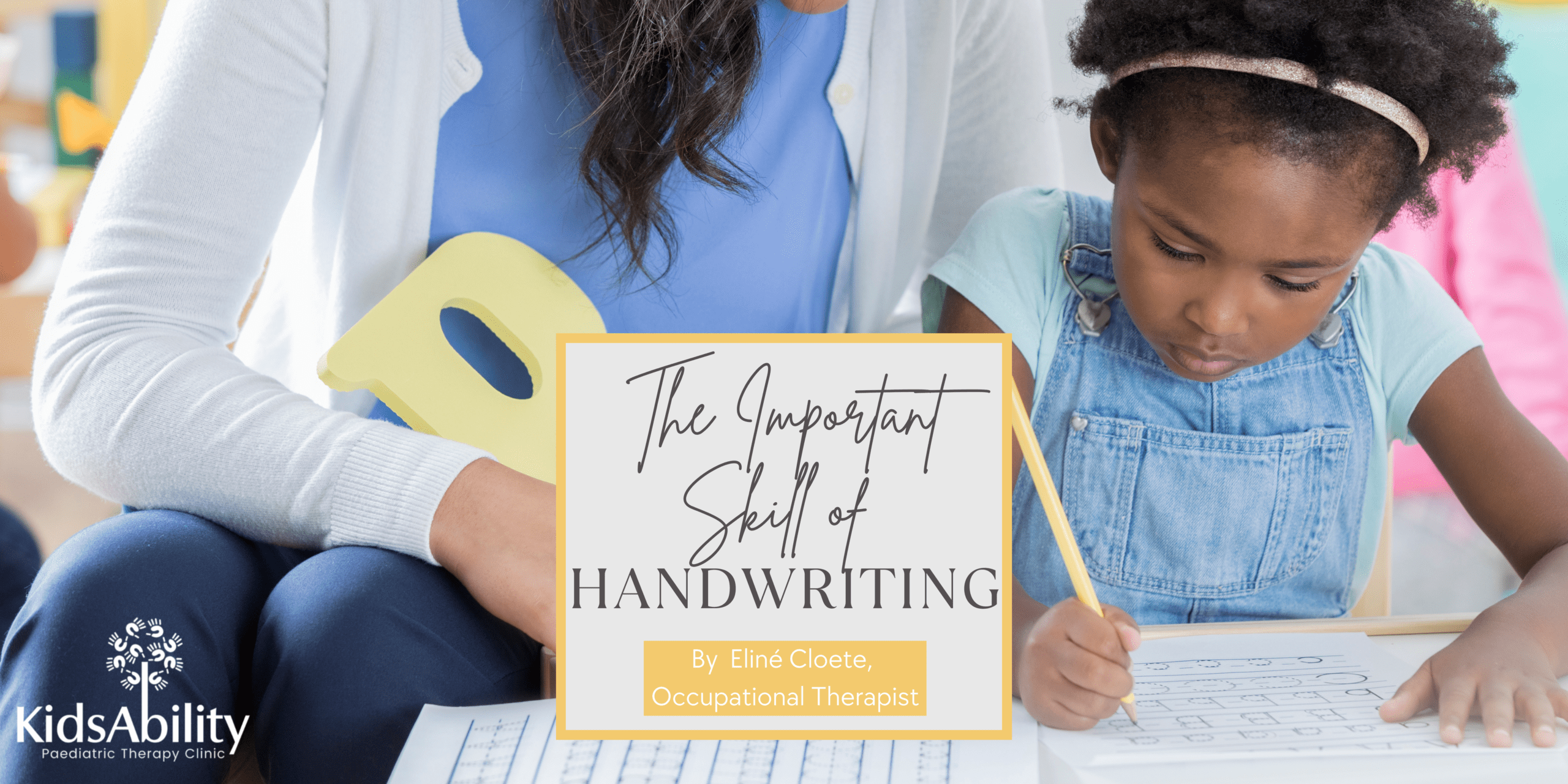 The important skill of handwriting